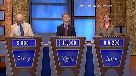 What is the final jeopardy question - The inaugural “Jeopardy!”Masters tournament had a lot going on over the course of 20 games: an impressive breadth of knowledge showcased by all six contestants, equally impressive wagers, an abundance of jokes at Ken Jennings’ expense, unexpected zingers from Jennings, and moving moments of love and support among the players and …